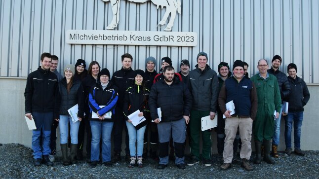 Gruppenbild von Jungzüchtern