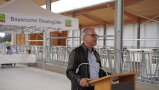 Begrüßung durch den Geschäftsführer der Bayerischen Staatsgüter, Anton Dippold