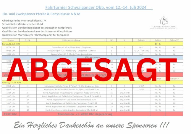 2024-07-11- Schwaiganger- Abgesagt