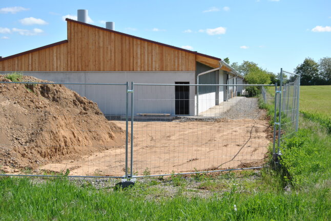 "Baustelle landwirtschaftliche Tierhaltung"